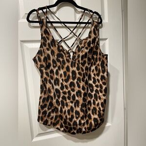 SHEIN Curve 2XL Printed Camisole Bundle 5 Tops